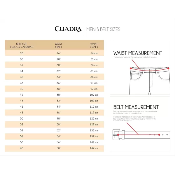 imageCuadra Mens Dress Belt in Genuine Ostrich Leg Leather Brown