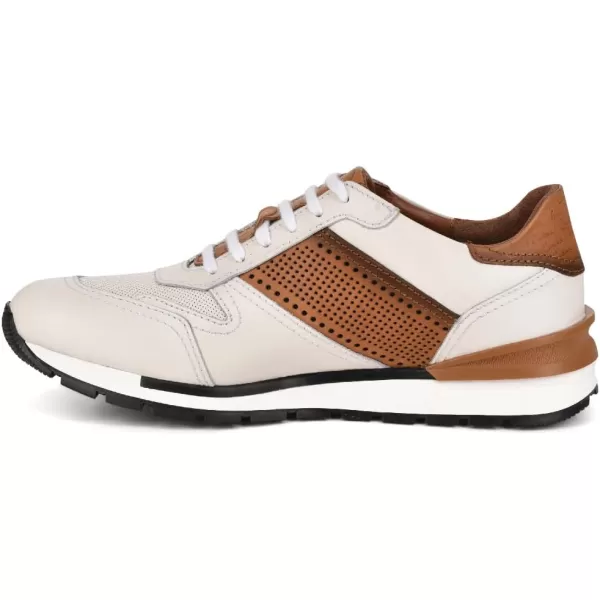 imageFRANCO CUADRA Mens Sneakers in Bovine Leather 130KNTVWhite