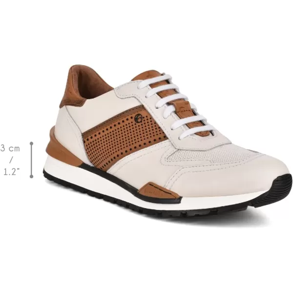 imageFRANCO CUADRA Mens Sneakers in Bovine Leather 130KNTVWhite