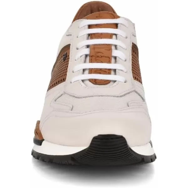 imageFRANCO CUADRA Mens Sneakers in Bovine Leather 130KNTVWhite