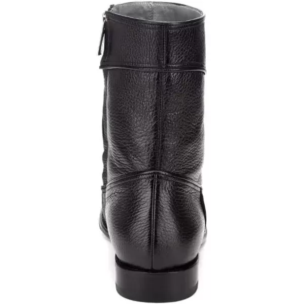 imageFRANCO CUADRA Mens Boot in Genuine Deer Leather BrownBlack