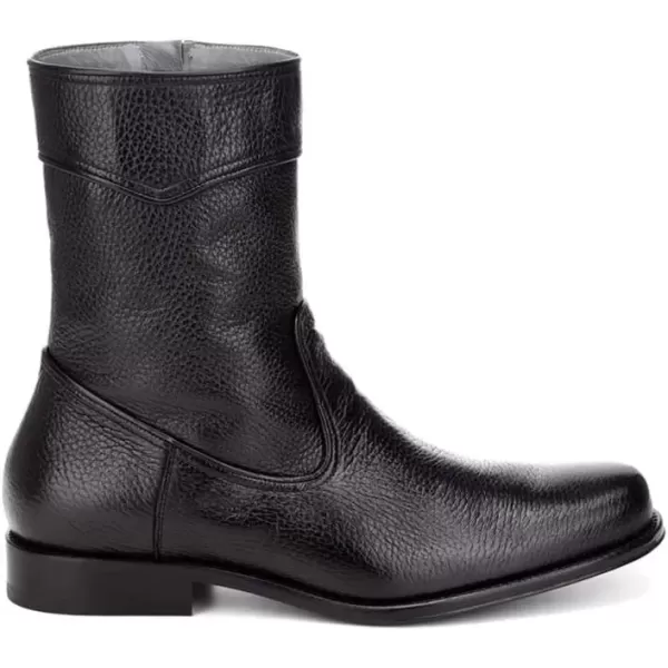 imageFRANCO CUADRA Mens Boot in Genuine Deer Leather BrownBlack