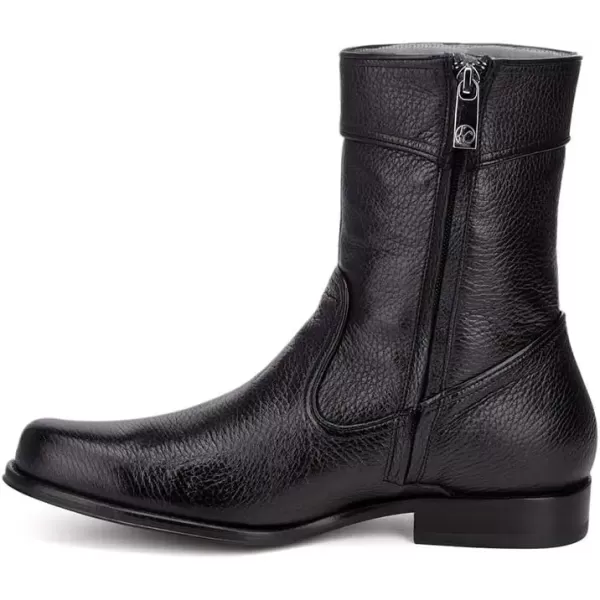imageFRANCO CUADRA Mens Boot in Genuine Deer Leather BrownBlack