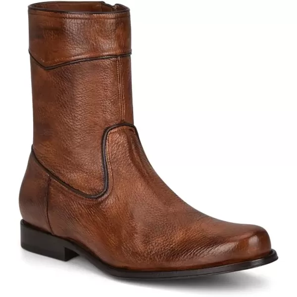 imageFRANCO CUADRA Mens Boot in Genuine Deer Leather BrownBrown