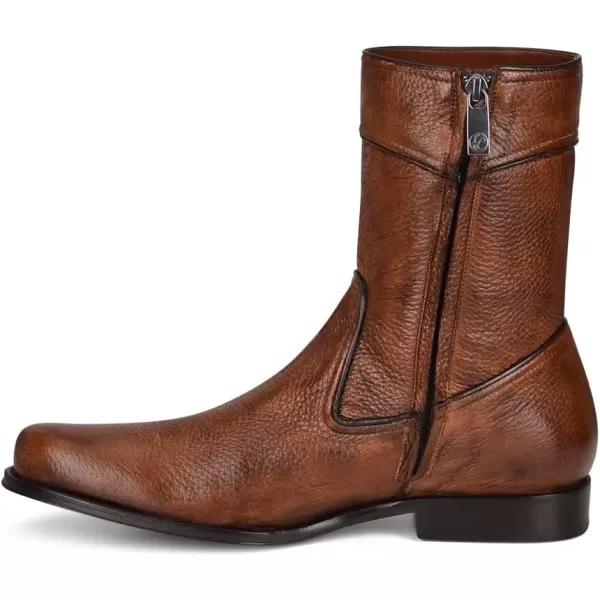 imageFRANCO CUADRA Mens Boot in Genuine Deer Leather BrownBrown