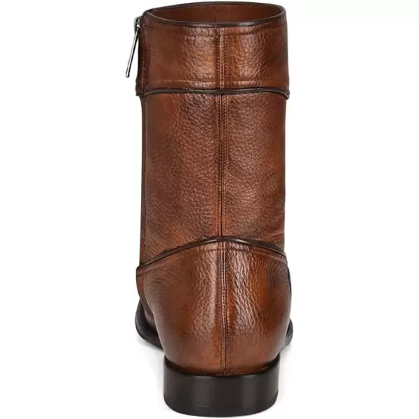 imageFRANCO CUADRA Mens Boot in Genuine Deer Leather BrownBrown