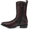 imageCuadra Mens Boots Genuine Leather Urban Style and Comfort Dark Brown 2H58RS