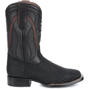 imageCuadra Cowboy Boots Elegance and Authenticity in Bull Leather Oxford 4L01TCDark Grey