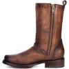 imageCuadra Mens Boot in Genuine Deer Leather BrownBrown