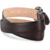 imageCUADRA Womens Belt Featuring a Unique blend of Genuine Python and Bovine Leather Brown CDA32PHChocolate