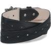 imageCuadra  Belt for Women in Genuine Leather with Studs and Floral Buckle Exclusive Design CDA35RS Black