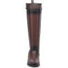 imageCUADRA Womens High Boot in Bovine Leather with Studs and Decorative Strap Brown 4X01RSBrown
