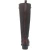 imageCUADRA Womens High Boot in Bovine Leather with Studs and Decorative Strap Brown 4X01RSBrown