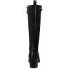 imageCUADRA Womens High Boot in Stingray and Bovine Leather with Metallic Accents Black 4X01MA
