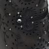 imageCuadra Womens Bootie in Bovine Leather Black with Zipper and Authentic CrystalsBlack