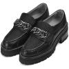 imageFRANCO CUADRA Womens Slip On Moccasin in Genuine Stingray Leather BlackBlack