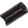 imageCuadra womens wallet in genuine leather with zipper and embroidery brown BD221CR