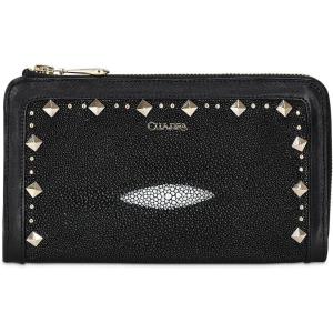 imageCuadra Womens Wallet in Genuine Stingray Leather Black BD224MA
