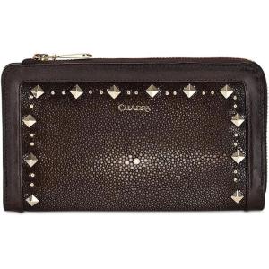 imageCuadra Womens Wallet in Genuine Stingray Leather Brown BD224MA
