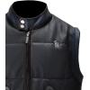 imageCuadra Mens Authentic Ovine Leather Vest Navy Blue H353BOB