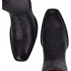 imageCuadra Mens Boot in Genuine Deer Leather with Zipper Black