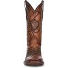 imageCuadra Mens Rodeo Boot in Genuine Leather BrownHoney