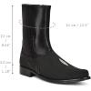 imageFRANCO CUADRA Mens Dress Boots in Genuine Stingray Leather BlackBlack