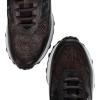 imageFRANCO CUADRA Mens Sneakers in Genuine Python Leather Brown