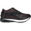 imageFRANCO CUADRA Mens Sneakers in Genuine Python Leather Brown