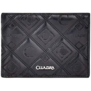 imageCuadra Mens Wallet in Genuine Leather Black B3018RS