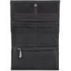 imageCUADRA  Elegant Wallet for Women in Genuine Leather with Secure Clasp BD255RS BLACK
