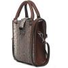 imageCUADRA  Elegant Womens Mini Tote in Python Skin with Genuine Crystals and Detachable Handle BOD2QKA Natural