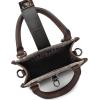 imageCUADRA  Elegant Womens Mini Tote in Python Skin with Genuine Crystals and Detachable Handle BOD2QKA Natural