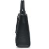 imageCUADRA  Elegant Womens Tote Bag with Laser Engraved Design and Secure Closure BOD2MRS Black