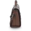 imageCUADRA  Womens Genuine Carunga Python Leather Bag with Top Handle and Adjustable StrapBrown