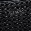 imageCUADRA Genuine Leather Crossbody for Women with Woven Detailing and Adjustable Straps BOD2NRS Black