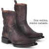 imageCUADRA Mens Boot in Genuine Leather Black 1J3NRS ChocolateChocolate