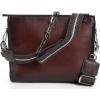 imageCUADRA Women Crossbody Bag in Genuine Bovine Leather with Crystals Brown BOD1XCOBrown