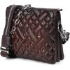 imageCUADRA Women Crossbody Bag in Genuine Bovine Leather with Crystals Brown BOD1XCOBrown