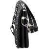 imageCUADRA Womens Shoulder Bag in Stingray Leather with Crystals Black BOD1YMABlack