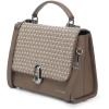 imageCuadra Woman Handbag Woven Leather HoneyHoney