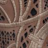 imageCuadra Womens Bootie in Genuine Leather with Embroidery and Zipper Brown 3F48RS Size 7