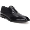 imageFRANCO CUADRA Mens Derby Shoes with Genuine Deer Leather Black 47FBIVN Size 95