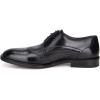imageFRANCO CUADRA Mens Derby Shoes with Genuine Deer Leather Black 47FBIVN Size 95