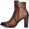 imageFRANCO CUADRA Womens Bootie in Genuine Deer Leather Brown 3G5VNTV Size 8