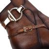 imageFRANCO CUADRA Womens Bootie in Genuine Deer Leather Brown 3G5VNTV Size 8