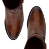 imageFRANCO CUADRA Womens Bootie in Genuine Deer Leather Brown 3G5VNTV Size 8