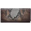 imageCUADRA  Wallet in Genuine Python and Bovine Leather for Women with Secure Closure BD254PH HONEY