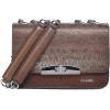 imageCUADRA  Womens Mini Crossbody Bag in Genuine Karunga Leather with Adjustable Chain Handle BOD2VKA Brown