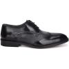 imageFRANCO CUADRA Mens Derby Shoes with Genuine Deer Leather Black 47FBIVN Size 95